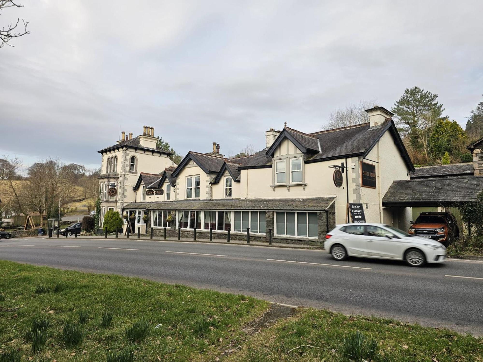 The Sun Inn Troutbeck Bridge Buitenkant foto